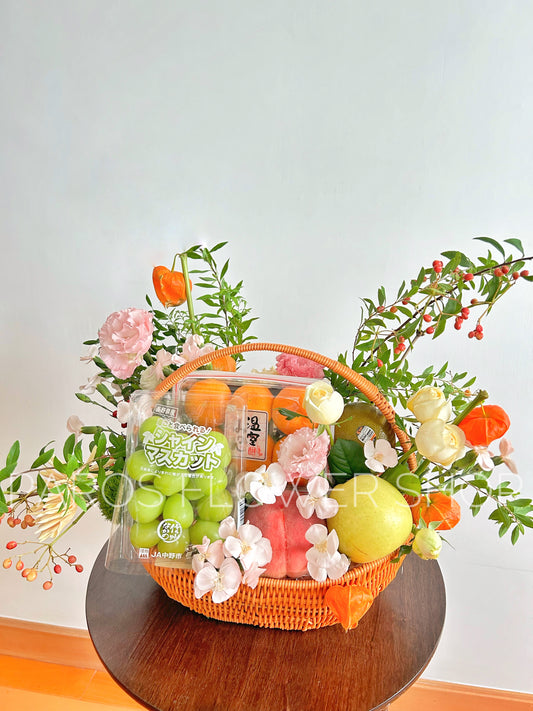 Mid‑Autumn Garden Radiance 花果月滿