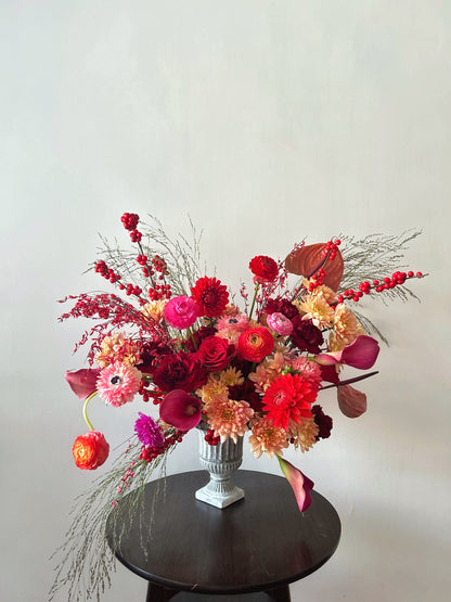 Single-face centerpiece